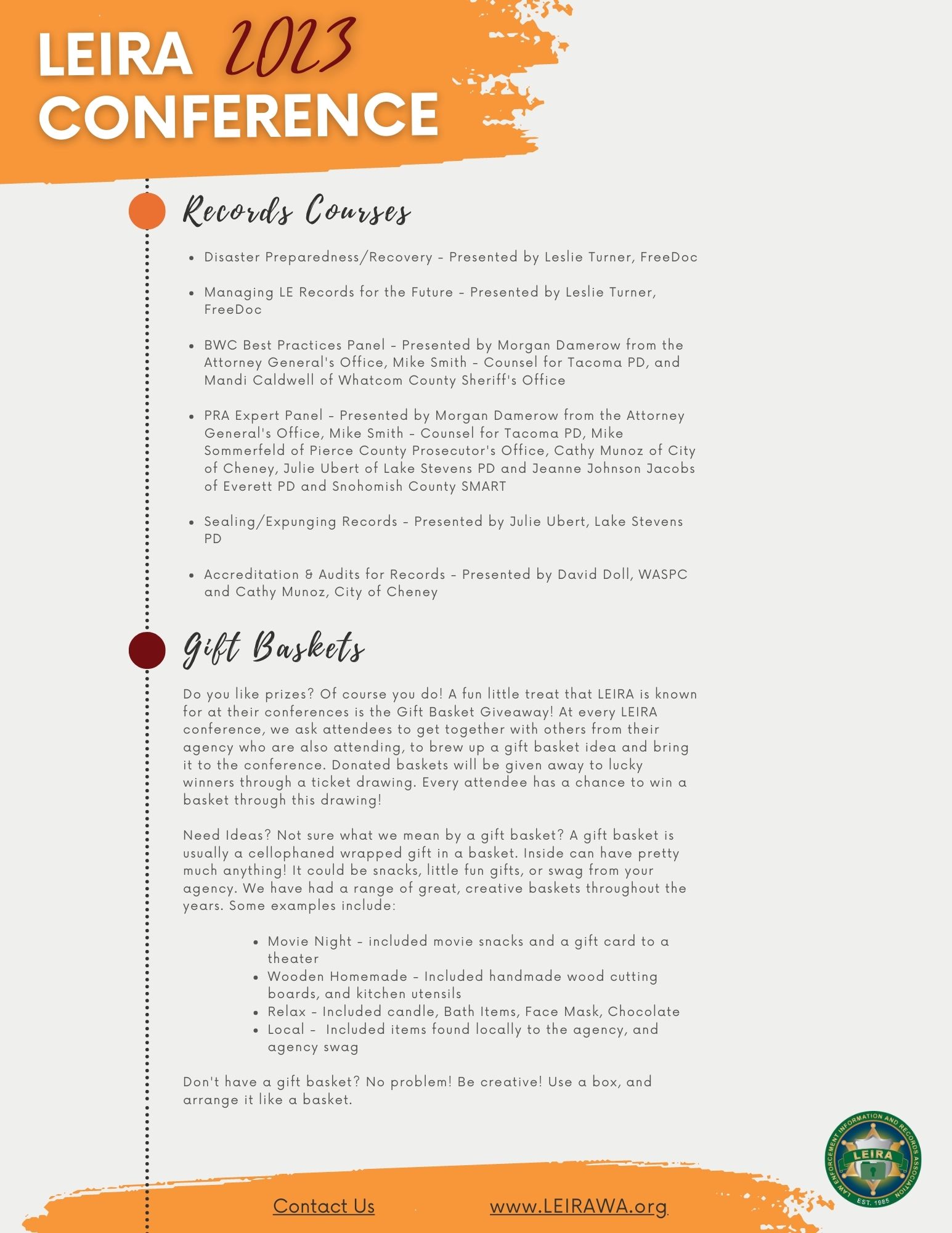 2023 LEIRA Conference Flyer Pg.3